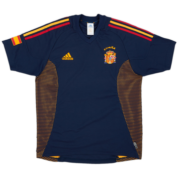 柔らかい 2002-04 Spain (L) #19 Xavi Shirt Third ウェア