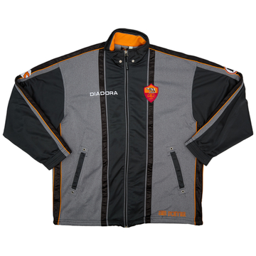 1999-00 Roma Diadora Track Jacket - 9/10 - (L)