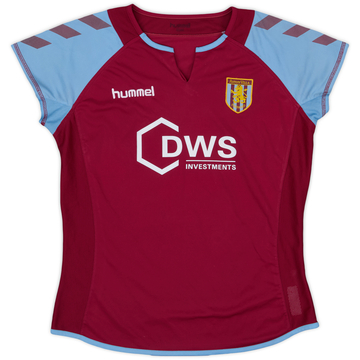 2006-07 Aston Villa Home Shirt - 9/10 - (Women's XL)