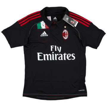 2012-13 AC Milan Home Shirt Balotelli #45 - 8/10 - (L.Boys)