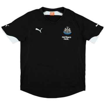 Puma Newcastle United シャツ 黒白 2010 Puma Matchworn and signed Newcastle United 2010/11 football