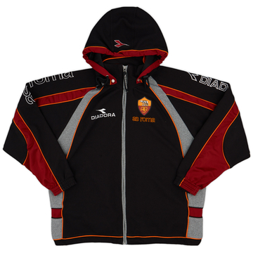速くおよび自由な 1999-00 Roma (S) - 9/10 - Jacket Rain Hooded Diadora ウェア
