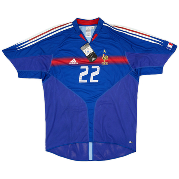 2004-06 France Home Shirt - 4/10 - (XL)