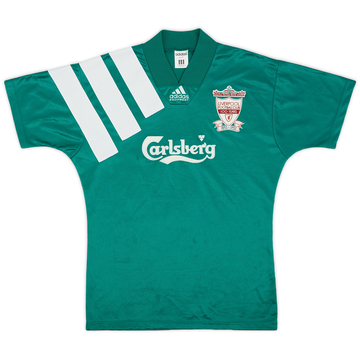 1992-93 Liverpool Player Issue Centenary Away L/S Shirt - 7