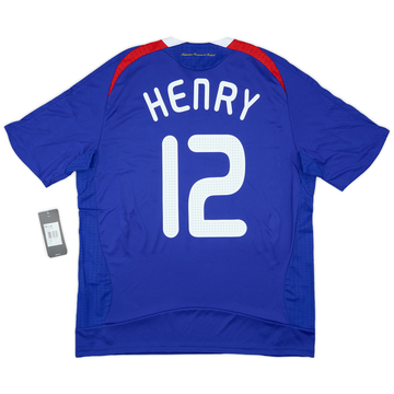 2004-06 France Home Shirt Henry #12 (L)