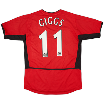 ウェア Manchester United 1996 L/S Home Uniform 1996-98 Manchester United Home Shirt Beckham #10 - 6/10 - (XXL)