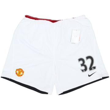 2007-08 Manchester United Away Shorts #32 (Tevez) (L.Boys)