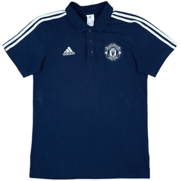 ウェア Manchester United Official Polo Shirt L Manchester United Polo - Real Red/White/Black