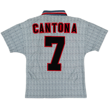 1995-96 Manchester United Away Shirt Cantona #7 - 6/10 - (Y)