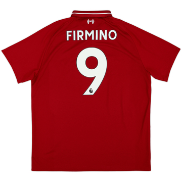 2018-19 Liverpool Home Shirt Firmino #9 - 6/10 - (S)