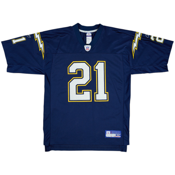 2002-04 San Diego Chargers Tomlinson #21 Reebok On Field Alternate