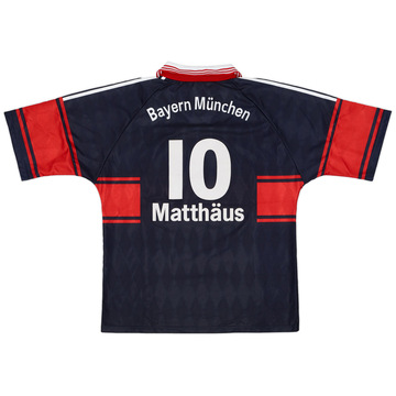 1998-00 Bayern Munich Away Shirt Matthaus #10