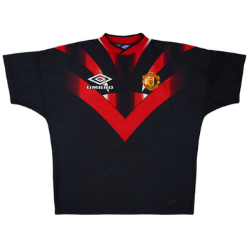 1994-95 Manchester United Umbro Drill Top - 9/10 - (XL)
