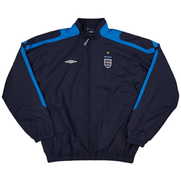 2004-05 England Umbro Hooded Track Jacket - 7/10 - (XL)