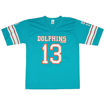 1987-89 Miami Dolphins Marino #13 Champion Home Jersey