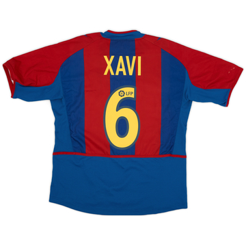 2002 03 Barcelona Home Shirt Xavi 6 7 10 XL
