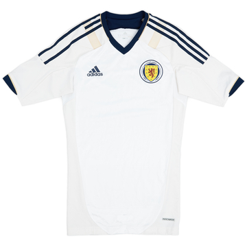 2012-14 Scotland TechFit Camiseta Visitante Edición Jugador - 9/10 - (S)