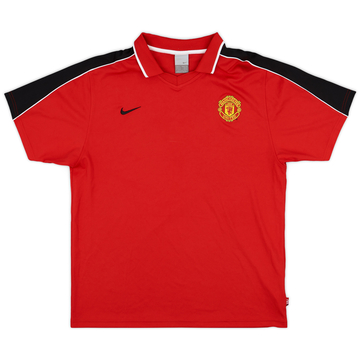 2004-05 Manchester United Nike Polo Shirt - 8/10 - (M)