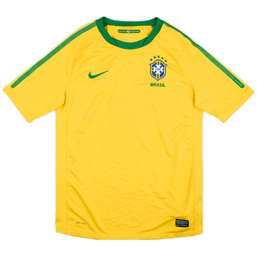2010-11 Brazil Home Shirt (Women's S) - 7/10 - (S)