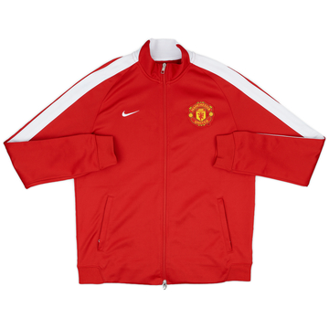 2002-03 Manchester United Nike 1/4 Zip Reversible Top - 8/10