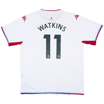 2023-24 Aston Villa Match Issue Home Shirt Watkins #11