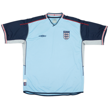 2001-2002 England Umbro Training Shirt - 6/10 - (L)