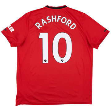 2019-20 Manchester United Third Shirt Rashford #10 - 7/10 - (XL)
