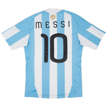 2006-07 Argentina Away Shirt Messi #19 - 5/10 - (S)