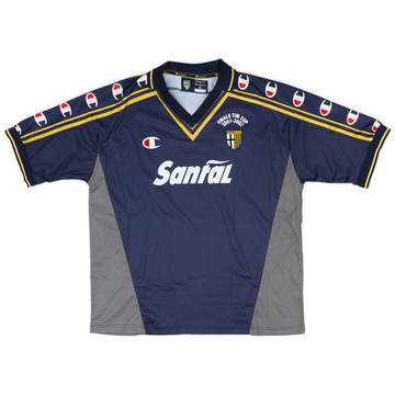 2000-01 Parma 'Signed' Finale TIM Cup Away Shirt - 7/10 - (XL)