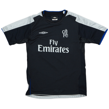 2003-05 Chelsea Away Shirt Mutu #7 - 8/10 - (M.Boys)