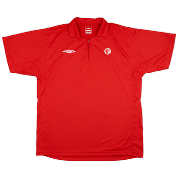 2008-09 Slavia Praga Umbro Polo - 8/10 - (XL)
