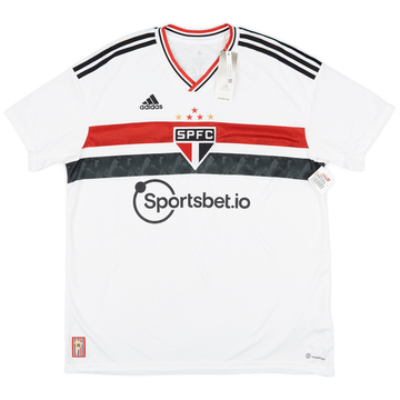 2005 Sao Paulo Home L/S Shirt - 7/10 - (S)