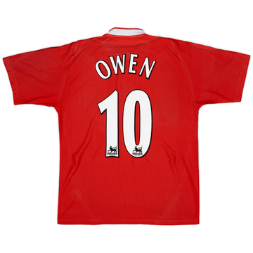 2002-04 Liverpool Home Shirt Owen #10 - 8/10 - (M) 2002-04 Liverpool Home Shirt Owen #10 - 8/10 - (M)