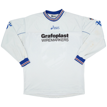 2001-02 Sampdoria Asics Training Shirt - 8/10 - (XL)