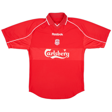 2000-02 Liverpool Home Shirt Gerrard #17 - Excellent 8/10