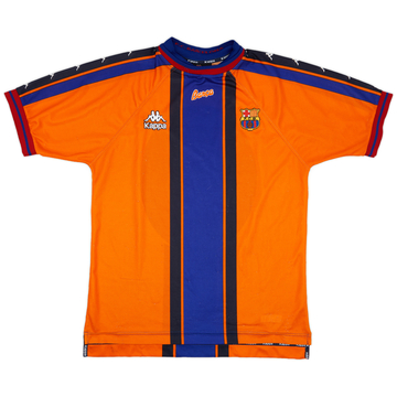 1997-98 Barcelona Home Shirt Dugarry #15 - 7/10 - (XL)