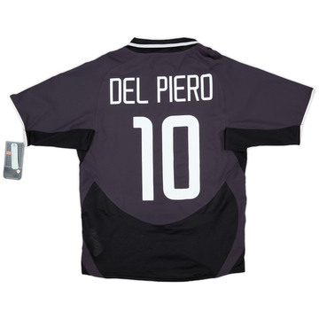 2003-04 Juventus Away Shirt Del Piero #10 - 6/10 - (S)