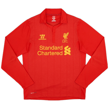 2012 13 Liverpool Home L S Shirt 6 10 S