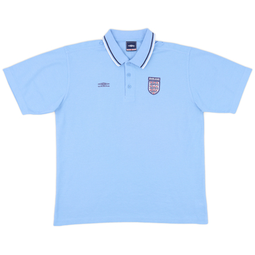 1990s England Umbro Leisure Polo - 6/10 - (XL)