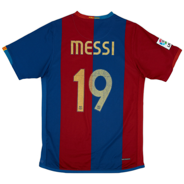 2020-21 Barcelona Authentic Home Shirt Messi #10 - 8/10