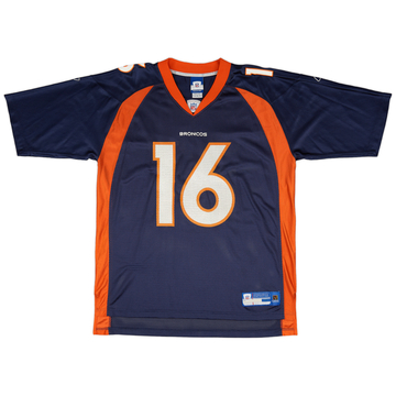 2005 06 Denver Broncos Foxworth 22 Reebok On Field Home Jersey Very Good XL