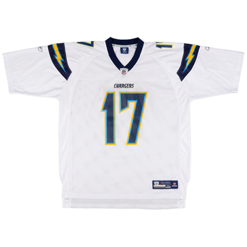 2008-11 San Diego Chargers Rivers #17 Reebok On Field Jersey 2008-11 San Diego Chargers Rivers #17 Reebok On Field Jersey