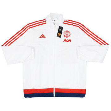 2015-16 Manchester United adidas Track Jacket - 8/10 - (M)
