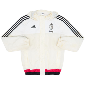 2015-16 Juventus adidas Chaqueta impermeable con capucha - 4/10 - (S)