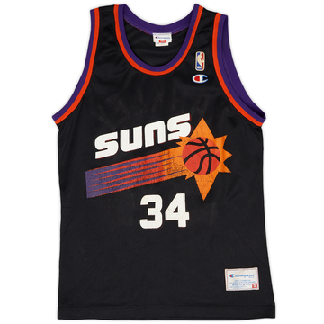 1992-96 Phoenix Suns Barkley #34 Champion Away Jersey