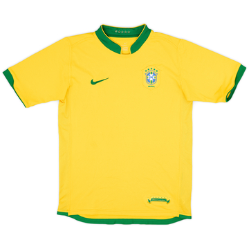 2006年 FIFAワールドカップ・ブラジル代表KAKA背番号8公式ユニフォーム 2006-08 Brazil Home Shirt Kaka #8 - 5/10 - (M)