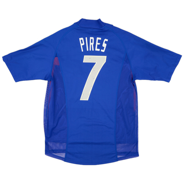 2004-05 Arsenal Home Shirt Pires #7 - 8/10 - (M.Boys)