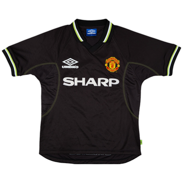1998-99 Manchester United GK Shirt - 7/10 - (Y)