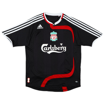 2007-08 Liverpool Third L/S Shirt Torres #9 - 8/10 - (L)