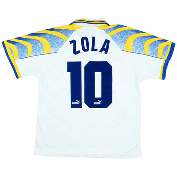 通販 送料無料  Zola Shirt Third Parma 1995-96 #10 (S) - 6/10 - トップス